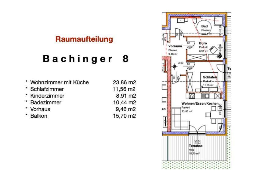 몬드시 Haus Bachinger 아파트 외부 사진